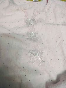 Vintage Pink Embellished Top