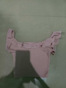 SSS Cute Pink Ruffle Top