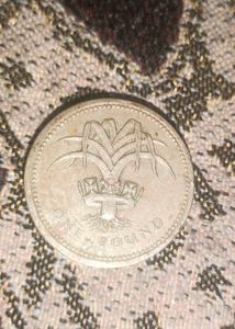 Vintage One Pound Coin