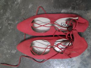 Koovs Red Ballet Flats