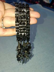 Black Stones Bangles
