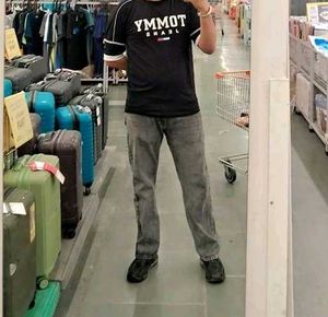 on sale!!! straight fit grey jeans