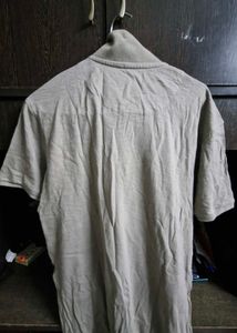 DNMX Grey Polo T Shirt
