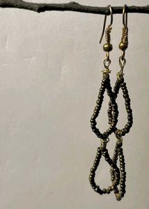 beaded dainty boho earrings