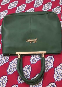 Stylish Green Handbag