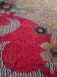 Floral Print Saree - new