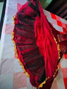 Red Ethnic Gown