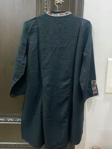 Black Pathani Kurta