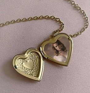 Open Heart Pendant (Gold)