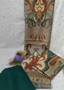 Rama green Unstitched warm suit