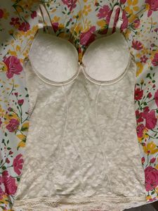 Lace Bustier Top