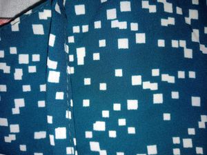 Elegant Teal Blouse ballon top