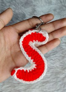 Crochet Letter Keychains