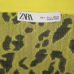 zara knit mini skirt💛