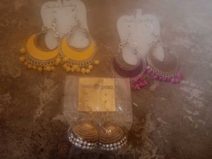 Fancy Earrings Buy Two Get One Free