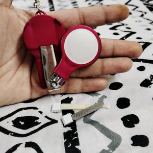Nail Cutter With Pen And Mirror
