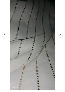 White Embroidered Kurti Set