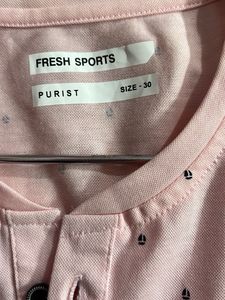 Pink Printed T-Shirt