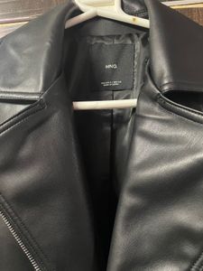 mango leather jacket