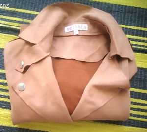 Tan Attack on Titan Jacket