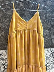 yellow gorgeous midi