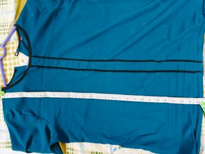 Turquoise Blue Top