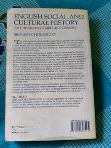 English Social &amp; Cultural History