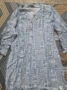 Blue Kurta (Worn Once)