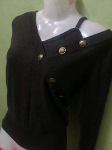 Stylish Asymmetrical Sweater