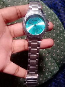Vintage Olens Stainless Steel Watch