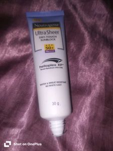 Neutrogena Ultra Sheer Sunscreen