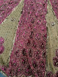 Lengha Made With Saree