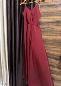 Burgundy Maxi Dress