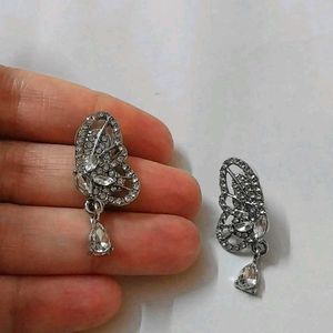 Butterfly Drop Earrings