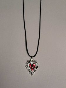 Red Gothic Necklace