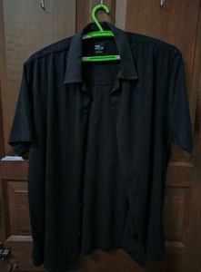 Black Max Urbn Camp Collar Shirt