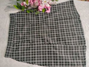 Checkered Mini Skirt