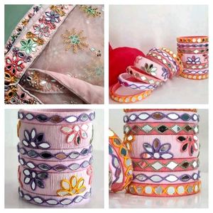 Pestal Shade Bangles 🤍💙💜