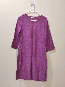 Purple Kurta