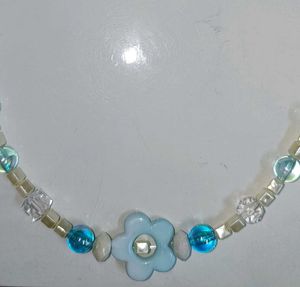Aqua bloom Necklace