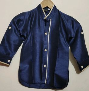 Kurta Pyjama &amp; Waistcoat Set For Boy 3- 4 Year
