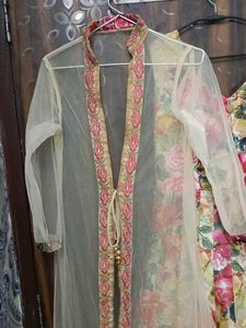 Floral Anarkali Kurta Set