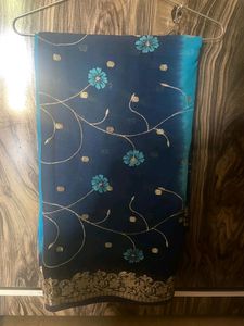 Georgette Silk Saree (Without Blouse)