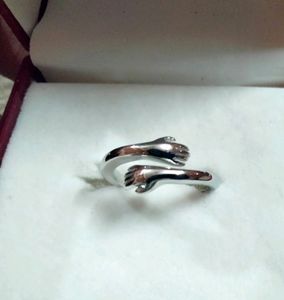 Hand Siver Ring