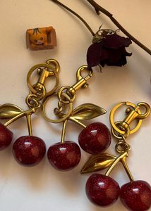 Coach Cherry Keychain 🍒