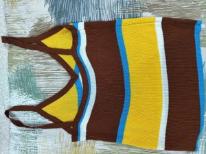 Striped Knit Tank Top