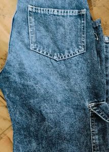 Unisex 27-28 Size Cargo Baggy Jeans