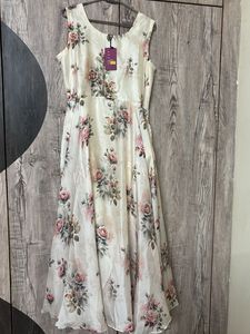 Floral Gown Or Long Kurti