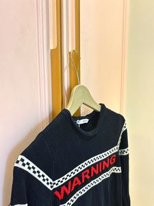 ONLY &#39;Warning&#39; Graphic Sweater