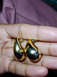 Elegant Golden Drop Earrings